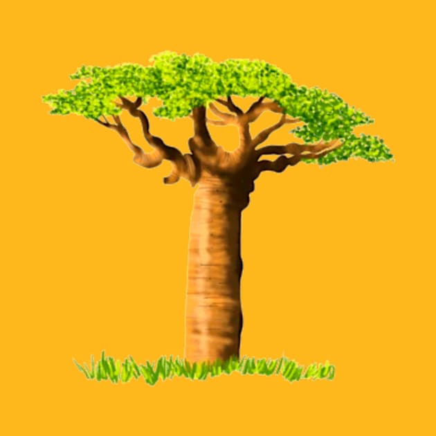 Baobab tree by Dog and cat lover