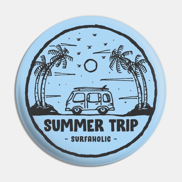 Surf Clothes | Summer Trip Pin by ogdsg