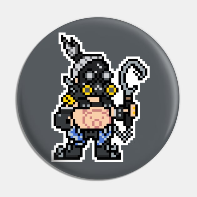 PixelWatch - Roadhog Pin by Javier Casillas