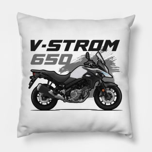 V-Strom 650 - White Pillow