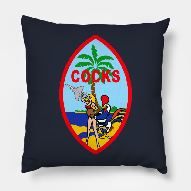 67th Fighter Squadron Pillow by MBK