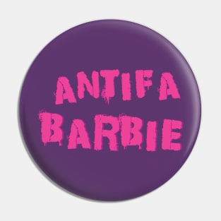 Antifa Barbie Pin