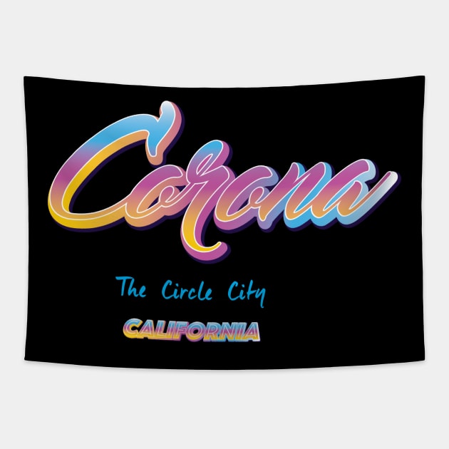 Corona California Tapestry by BY TRENDING SYAIF