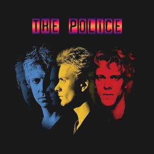 the police art visual T-Shirt