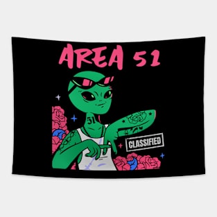 area 51 Tapestry