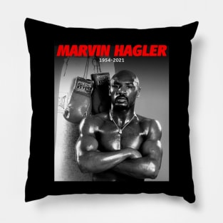 RIP marvin hagler 1954-2021 Pillow