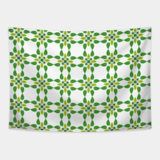 Green pattern abstract Tapestry