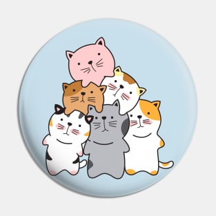 Pile of Kittens Pin