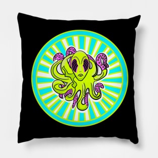 Alien Octopus Pillow