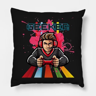 Geeker Classic vintage & Summer T-Shirt Pillow