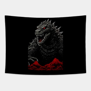 Godzilla 7 Tapestry