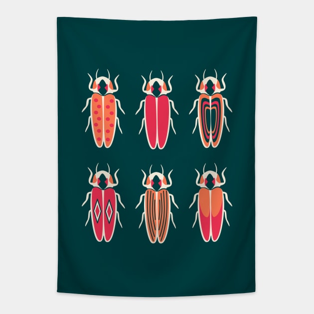 Firefly (Punch) Tapestry by Cascade Patterns