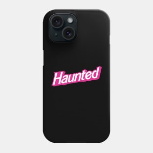 Haunted (pink) Phone Case