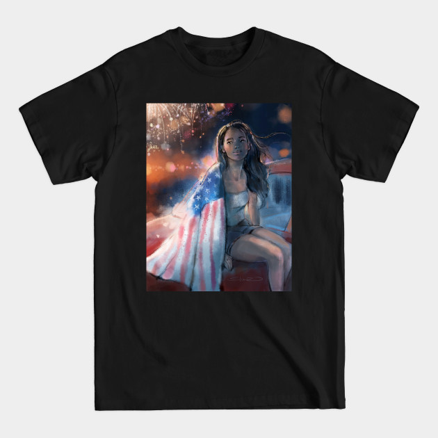 American Beauty - Asian American - T-Shirt