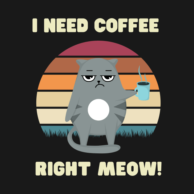 I need coffee right meow by My-Kitty-Love