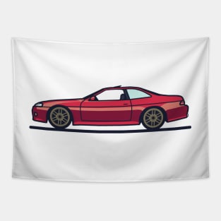 Lexus SC400 Red Drawing Tapestry