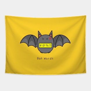 bat words Tapestry