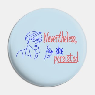 She Persisted Pin