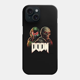 Doom Guy and Demon Phone Case