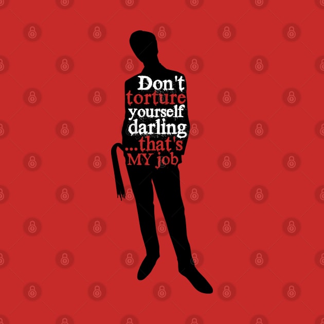 Don't Torture Yourself, Darling - Kinky Dom Silhouette by jessicaamber