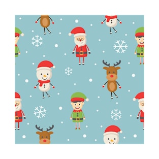 christmas pattern T-Shirt