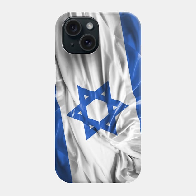 Israel Star of David Flag Israeli Phone Case by Destination Christian Faith Designs
