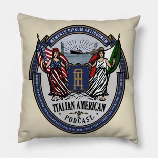 Italian American Coat of Arms Pillow