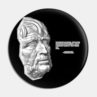 Seneca Quote III Pin