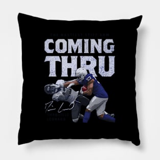 Shaquille Leonard Indianapolis Coming Thru Pillow