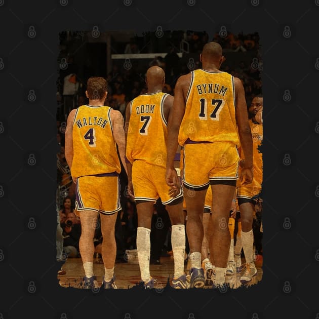 That Time When 'The Lakers' Went Out and Played in Shorts For A Half by Wendyshopart