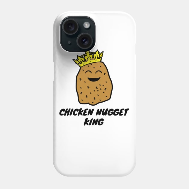 Chicken Nugget King Phone Case by LunaMay