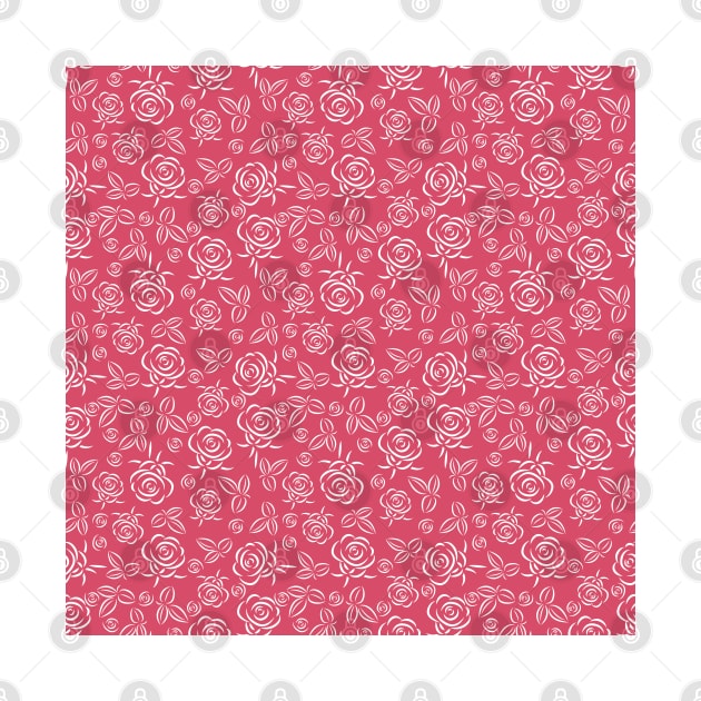 Roses pattern by Julia_Faranchuk