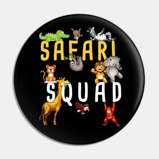 Safari Squad – Kids & Adults Wild Animals Staff & Visitor Pin