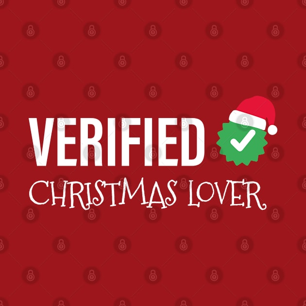 Verified Christmas Lover | Santa Hat by Fluffy-Vectors