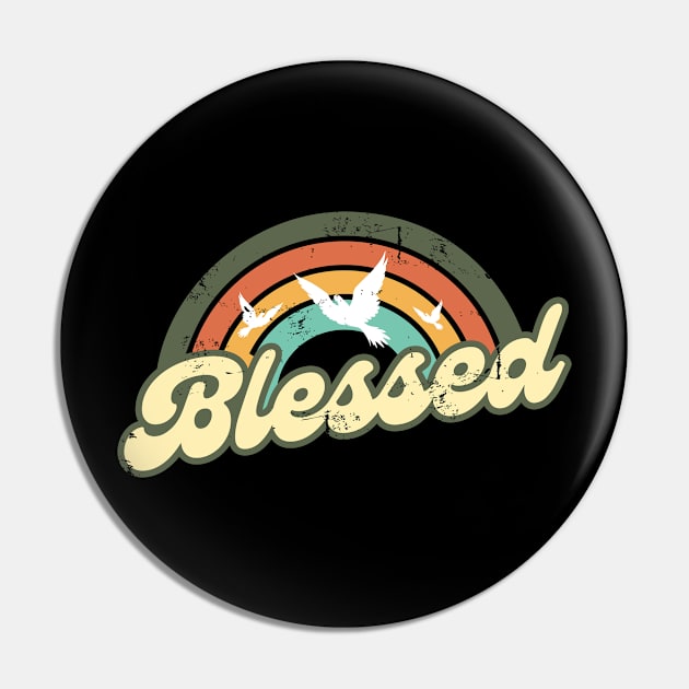 Blessed Pin by ChristianLifeApparel