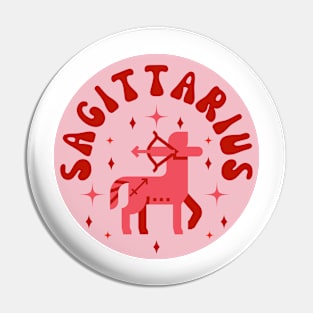 Sagittarius Zodiac Sign Pin