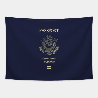 United States passport Tapestry