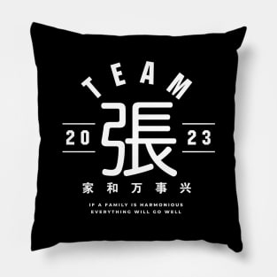 Team 張 Zhāng / Cheung Pillow