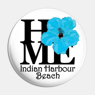 HOME Indian Harbour Beach Blue Hibiscus Pin