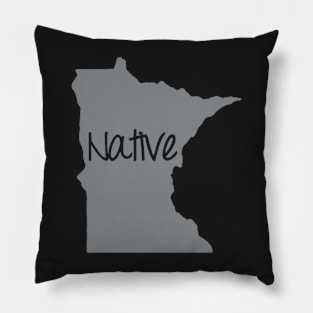 Minnesota Native MN Pride Pillow