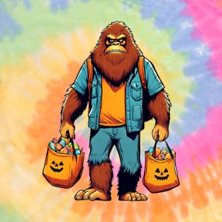 Bigfoot's Halloween Candy Hunt T-Shirt