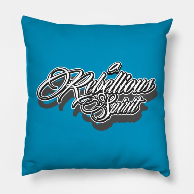 Rebel One Pillow by REBELLIOUS SPIRIT