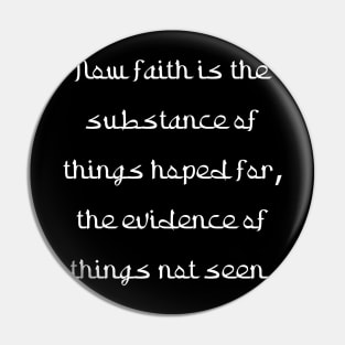 Hebrews 11:1 Bible Verse KJV  Pin