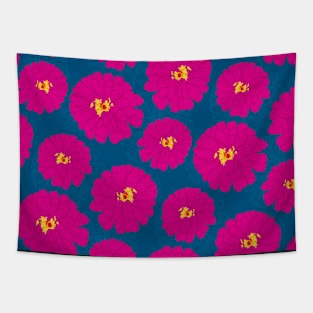 WILD FLOWERS Zinnea Tapestry