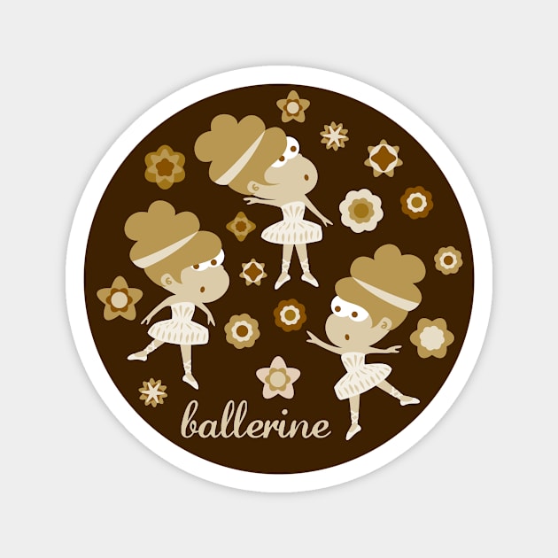 Bailarina Magnet by soniapascual