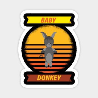 Baby Donkey Magnet