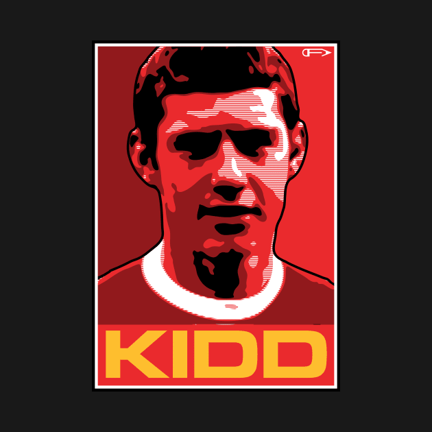 Kidd - MUFC by David Foy Art