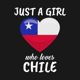 Just A Girl Who Loves Chile T-Shirt