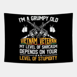 Old Vietnam Veteran - Sarcasm Tapestry