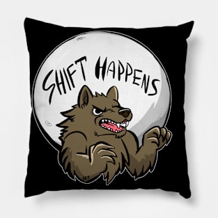 Bad Pun: Werewolf T Shirt Pillow